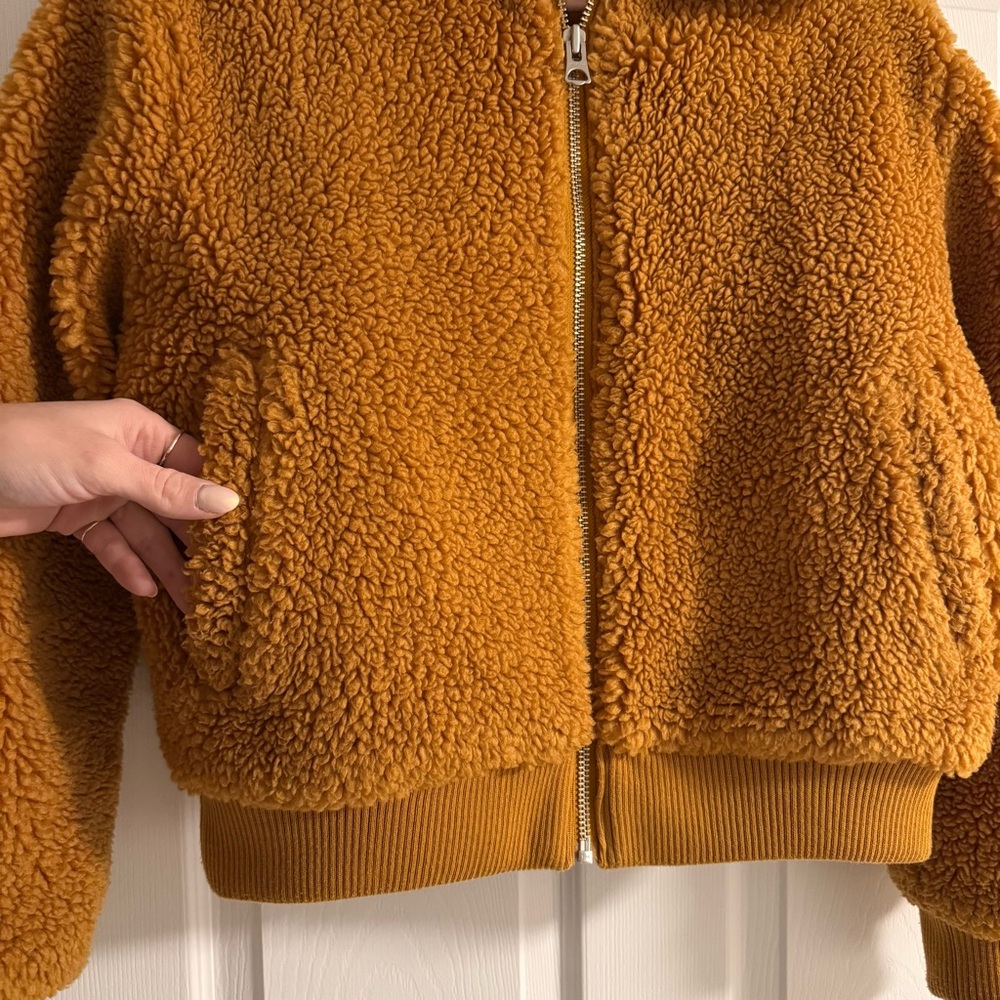 Wilfred Free The Teddy Bomber Jacket, size S - Picture 3 of 8